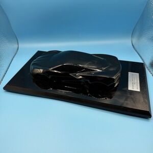 CORVETTE STINGRAY 2022 C8 OEM Speed Shape Model Owner's Gift W/VIN Black